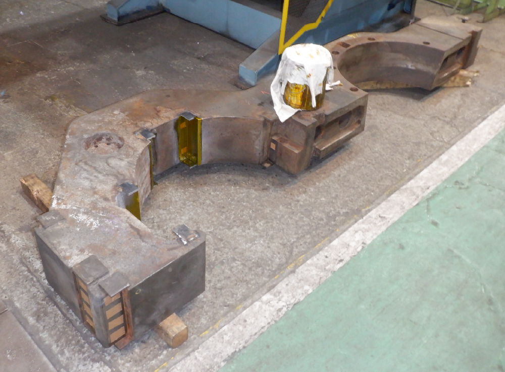 1200Tダイアーム補修