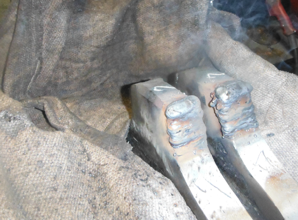 90Tスプロケット現地溶接