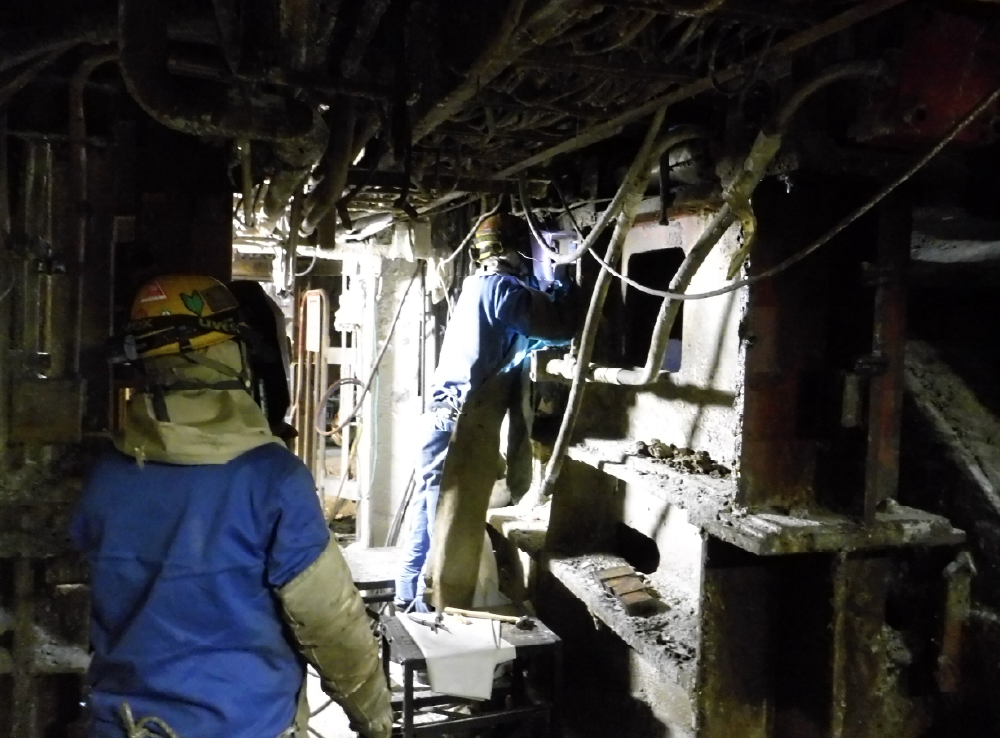 タイロッド先端 ナット取付（現地工事）